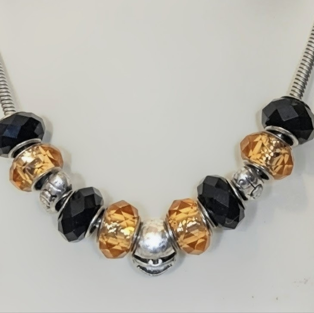 Pittsburgh Steelers charm necklace - Picture 3 of 10